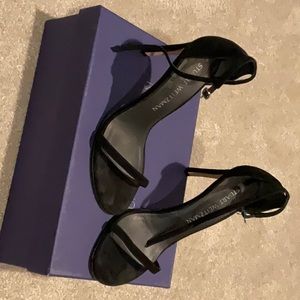 Stuart Weitzman Suede 3in Stiletto Heel